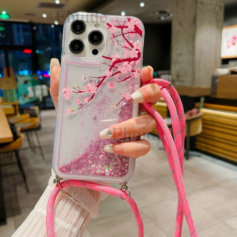 Fragance X - 流砂フラワーケース iPhone 17 16 14 15