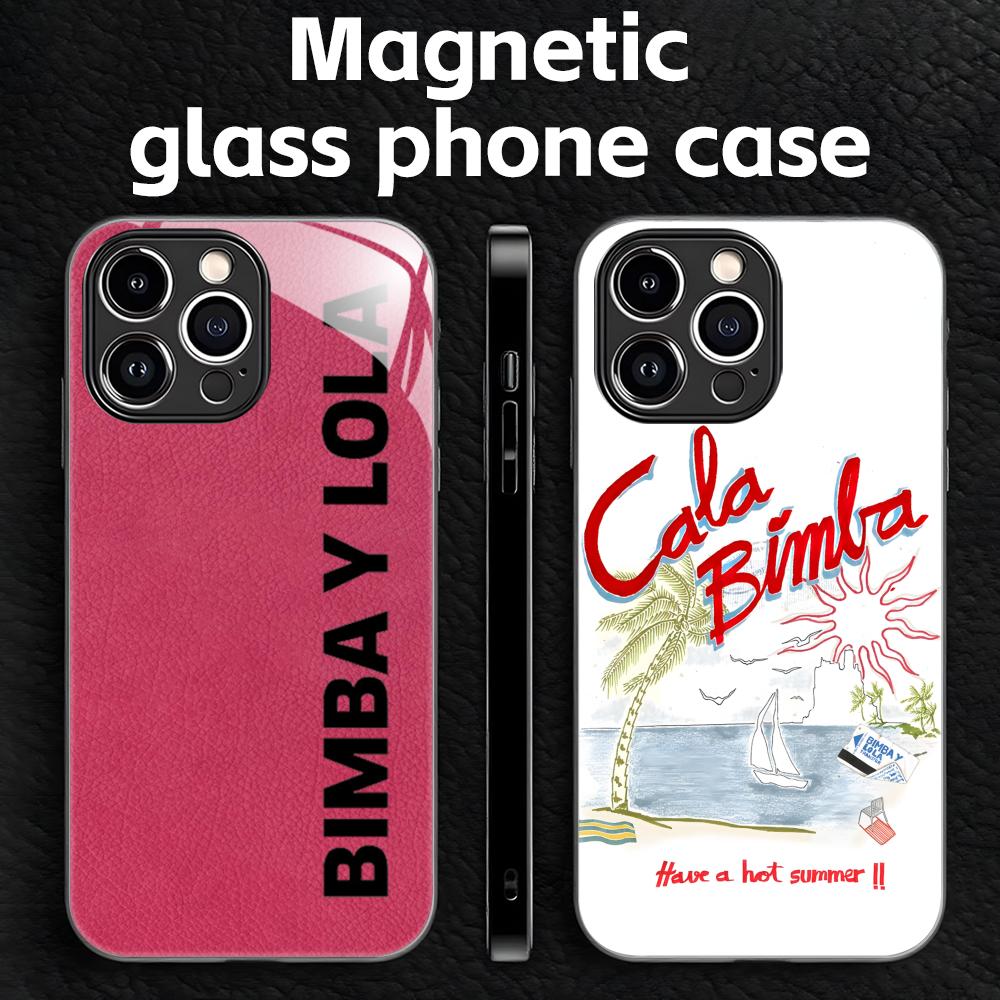 Perfume Pure Xs - ブランドBIMBA Y LOLAロゴ入りスマホケース iPhone17 16 15