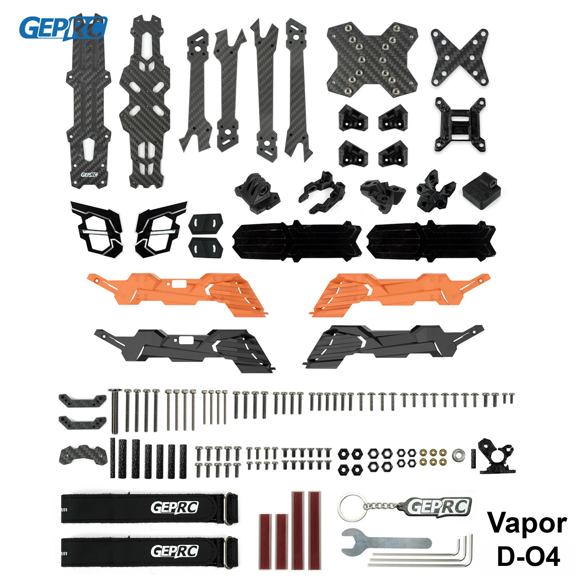 Fragance X - GEPRC GEP-Vapor-D O4 フレームパーツ 適切な蒸気ドローン