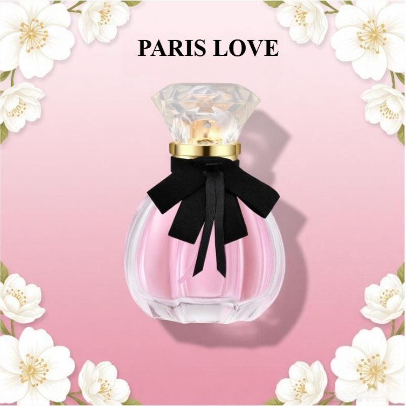 Perfume Fragrance Paris - 50 ミリリットルパリラブ香水長期持続フローラルフレグランスオードパルファム女性のためのオリジナル香水ブランド香水ロマンチックなデートギフト