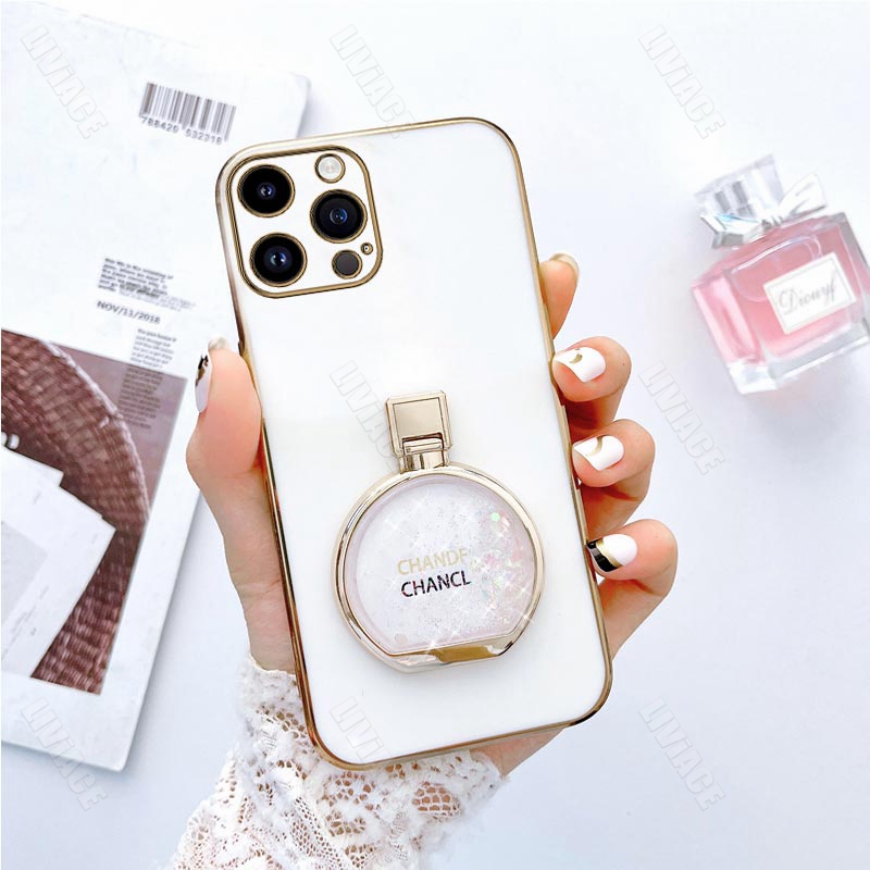 Fragance X - クイックサンド香水ホルダーフォンケース,iphone 14, 13, 12, 11 pro