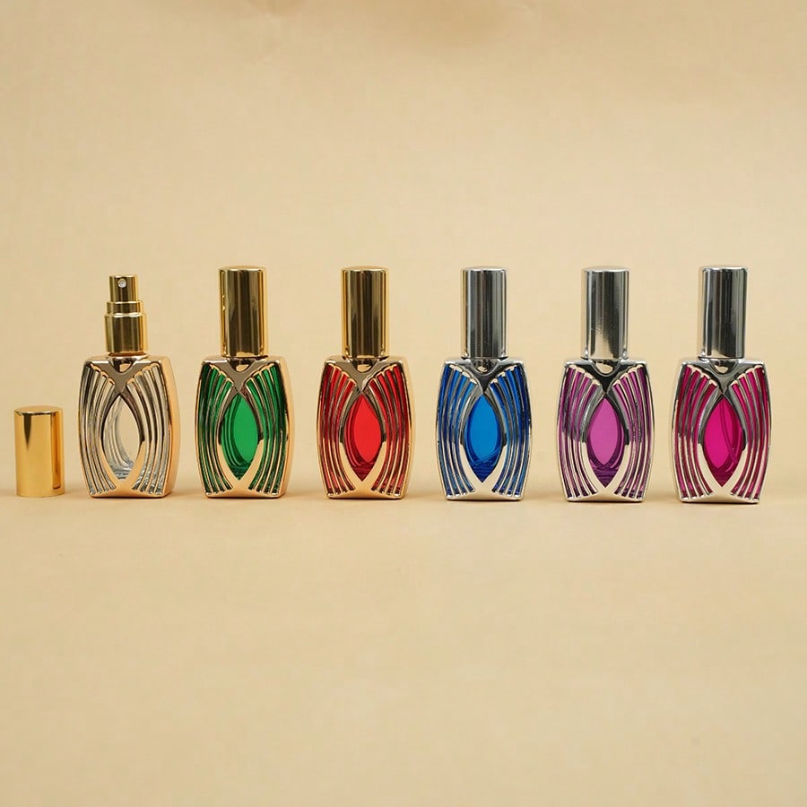 Fragrance Atomizer Pump - 1pc 10ml 高品質香水スプレーボトル、空のガラス香水ボトル、旅行用化粧品ボトル、サンプルボトル、詰め替え可能なミニ B ボトル