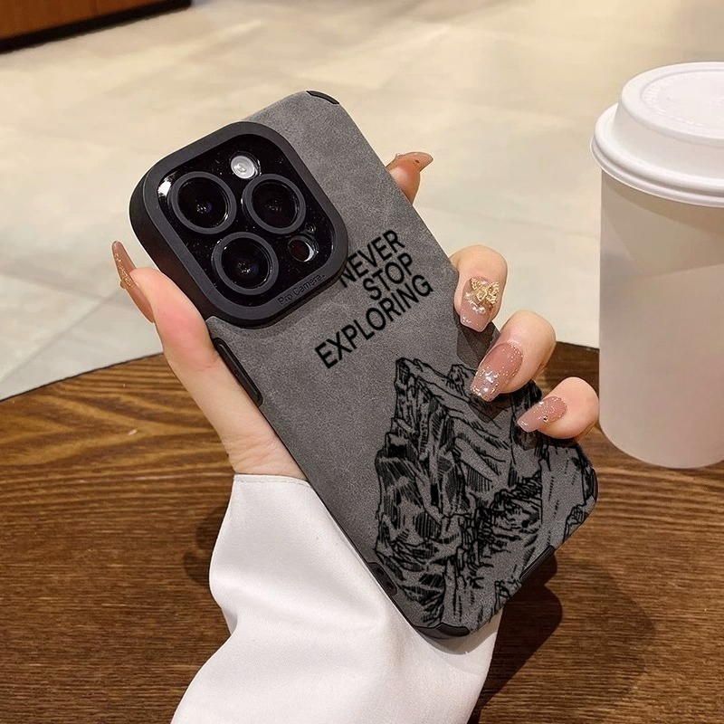 Perfume Pure Xs - ファッショナブルな「Never Stop Exploring」iPhoneケース（iPhone 16、17 Pro Max、15、14、13、12、11