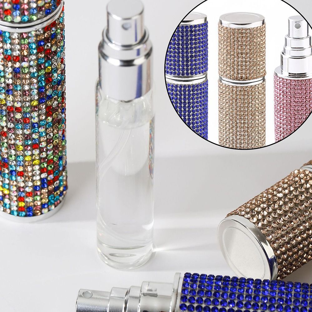 10 ミリリットル香水ボトル漏れ防止フルラインストーン化粧品 - Perfume Fragrance One のレビューと価格