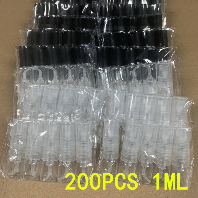 5-200 個 1ML ポータブルガラス香水瓶セットスプレー - Perfume Fragrance Samples のレビューと価格