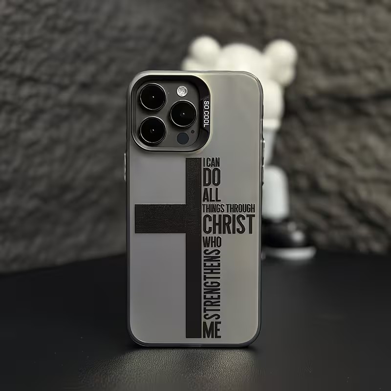 指紋防止クロス聖書柄iPhoneケース iPhone 17  - Perfume Pure Xs のレビューと価格