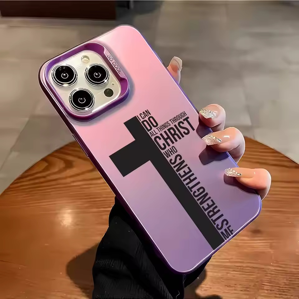 指紋防止クロス聖書柄iPhoneケース iPhone 17  - Perfume Pure Xs のレビューと価格