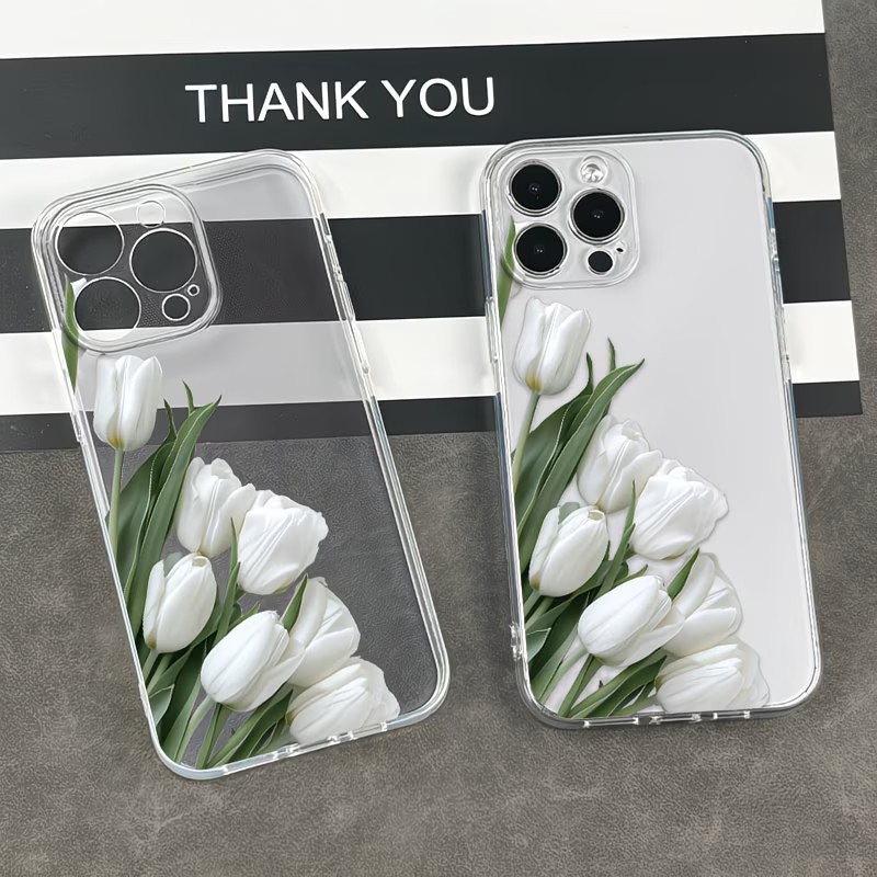 チューリップ柄スマホケース iPhone 13 11 16  - Perfume Pure Xs のレビューと価格