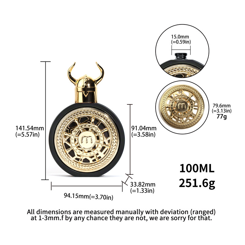 香水瓶 100ML 高級空のフレグランス容器 亜鉛合金 大容 - Perfume Fragrance One のレビューと価格