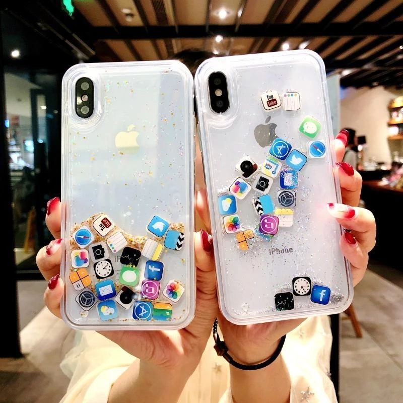 ダイナミック流砂カバー iPhone 16 15 13 12 - Fragance X のレビューと価格