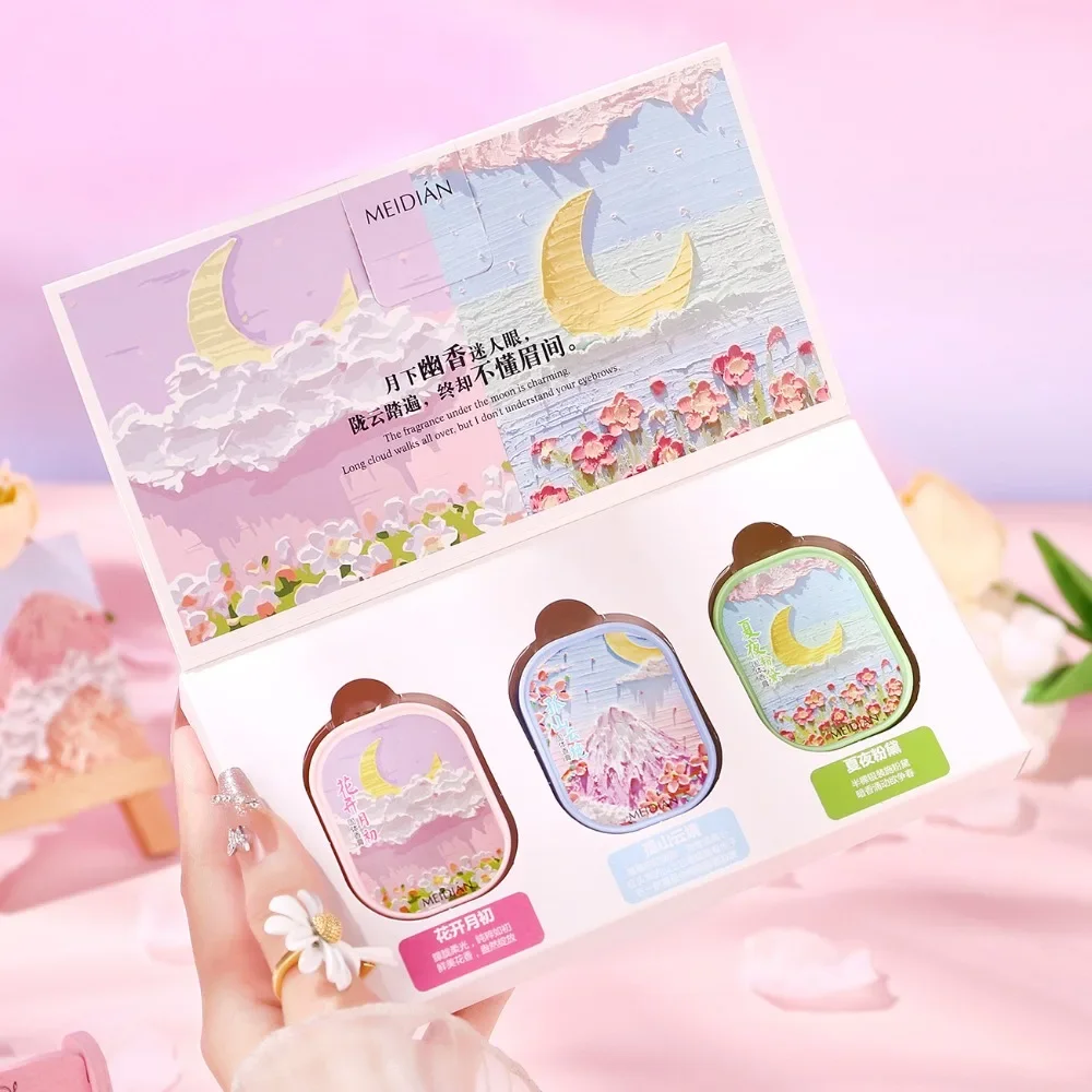 ロマンチックな花固体香水バームボックスセットポータブル固体香 - Perfume Zara Pink Flambe のレビューと価格
