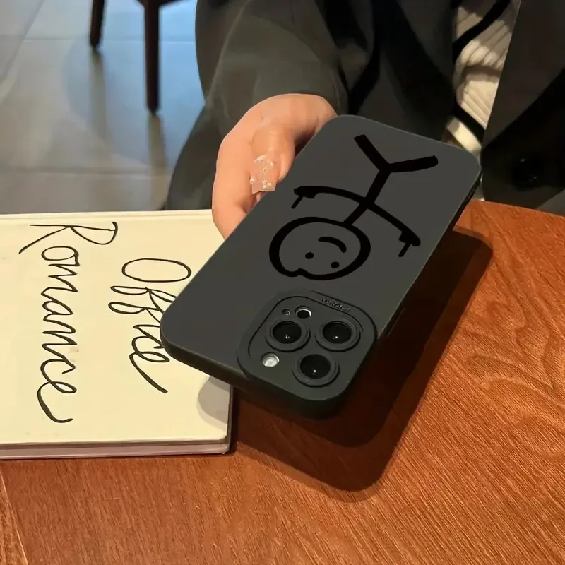 かわいい漫画マッチマン柄マットシリコン製スマホケース iPh - Perfume Pure Xs のレビューと価格