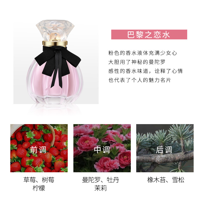 50 ミリリットルパリラブ香水長期持続フローラルフレグランス - Perfume Fragrance Paris のレビューと価格