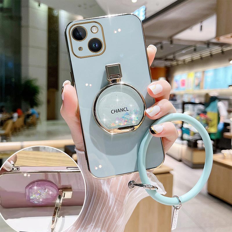 クリエイティブ香水ボトルメッキフォンホルダー,iphone  - Fragance X のレビューと価格