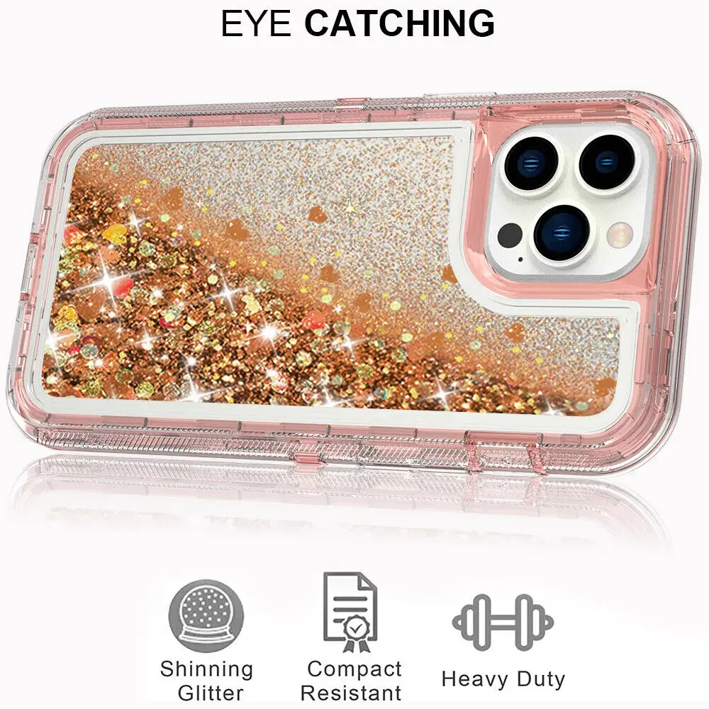高級グリッターダイナミッククイックサンドケース iPhone - Fragance X のレビューと価格