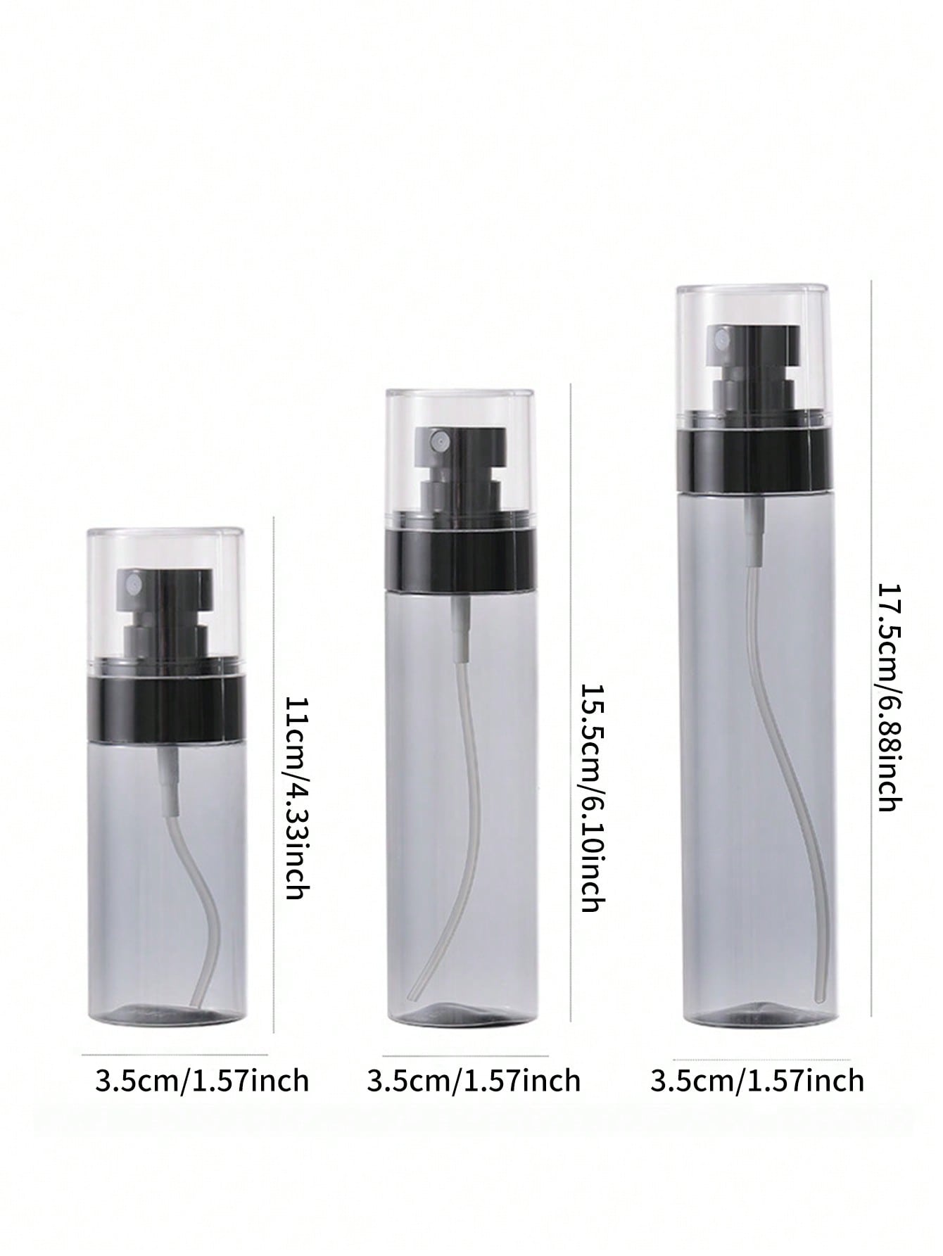 携帯用トラベルボトル3個セット（60ml/100ml/120 - Perfume Fragrance Samples のレビューと価格