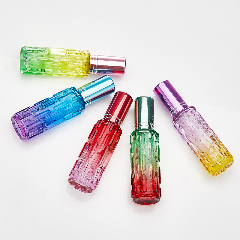 1 個 10 ミリリットルカラフルな正方形のガラス香水瓶厚い - Perfume Fragrance One のレビューと価格