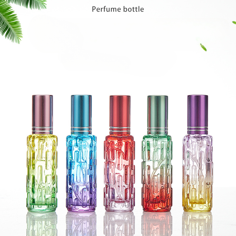 1 個 10 ミリリットルカラフルな正方形のガラス香水瓶厚い - Perfume Fragrance One のレビューと価格