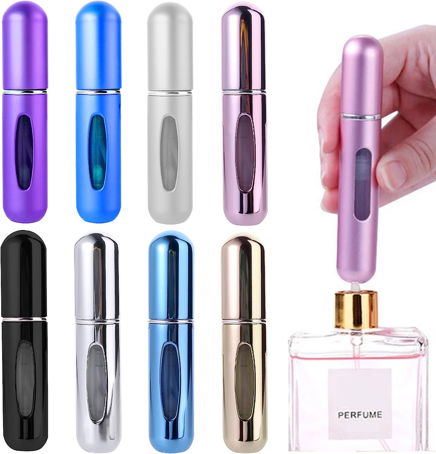 詰め替え可能なミニ香水瓶,ポータブル化粧品スプレーボトル,ス - Fragrance Atomizer Pump のレビューと価格