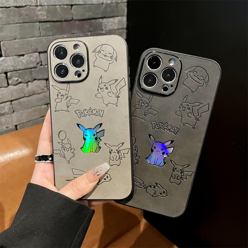 漫画ピカチュウフェイクレザーレーザー携帯電話ケース iPho - Perfume Pure Xs のレビューと価格