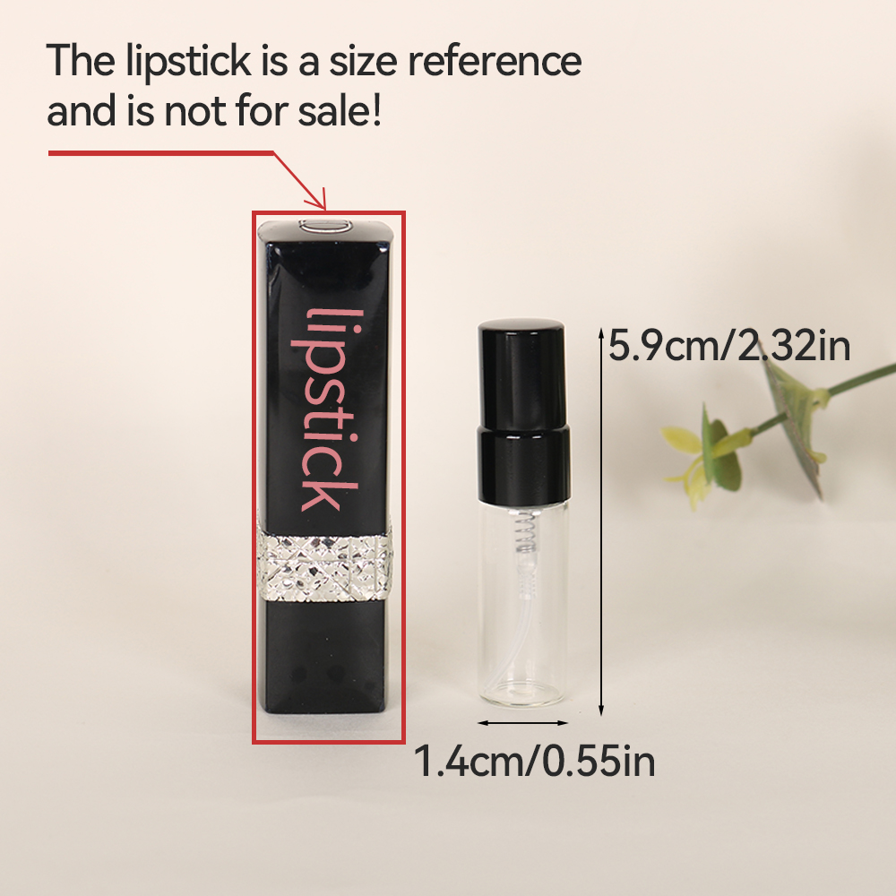 50 個 3 ミリリットルアルミスプレーヘッド透明ガラス香水 - Fragrance Atomizer Pump のレビューと価格