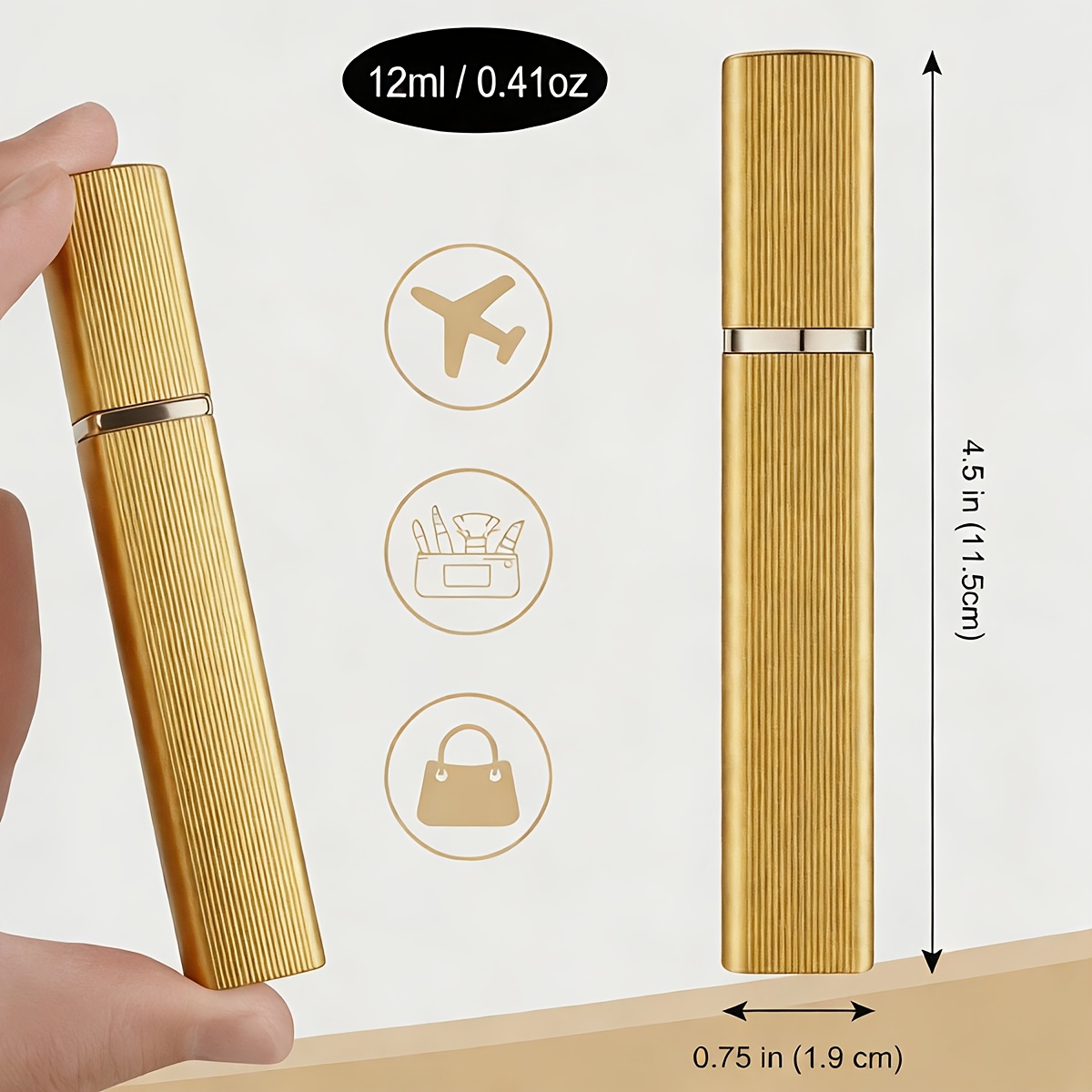 2点セット、12ml詰め替え可能な香水スプレーボトル、トナー - Perfume Fragrance Samples のレビューと価格