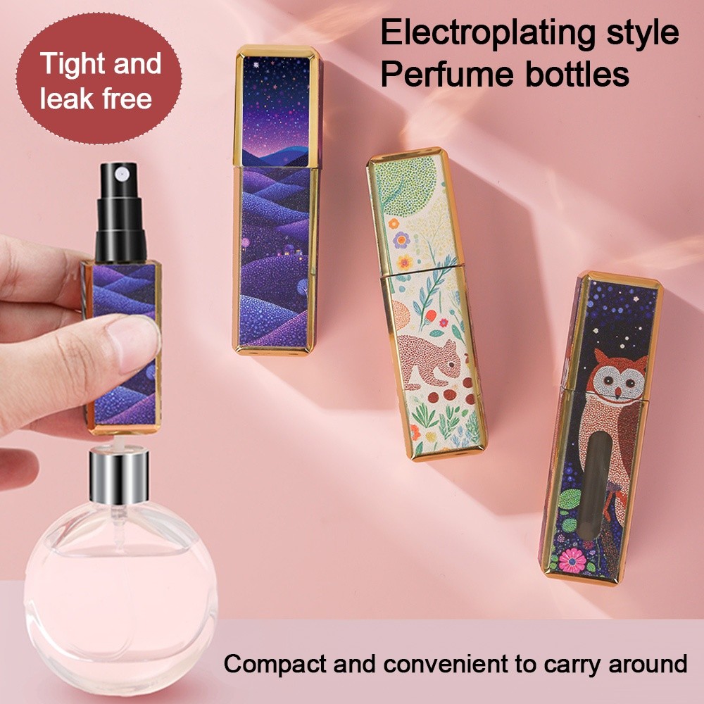 新しい 5 ミリリットルミニ香水ボトル詰め替え空の化粧品容器 - Fragrance Atomizer Pump のレビューと価格