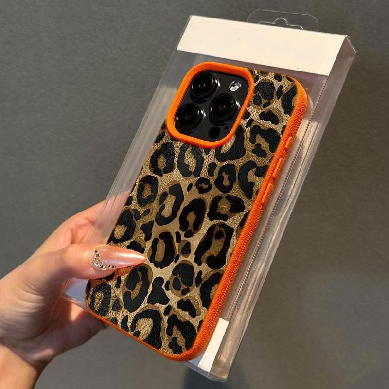 INSブラウンレオパードプリントフォンケース iPhone  - Perfume Pure Xs のレビューと価格