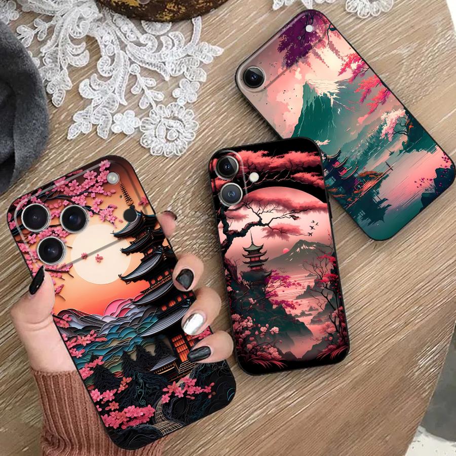 美的な富士山デザインのスマホケース、Apple iPhone - Perfume Pure Xs のレビューと価格