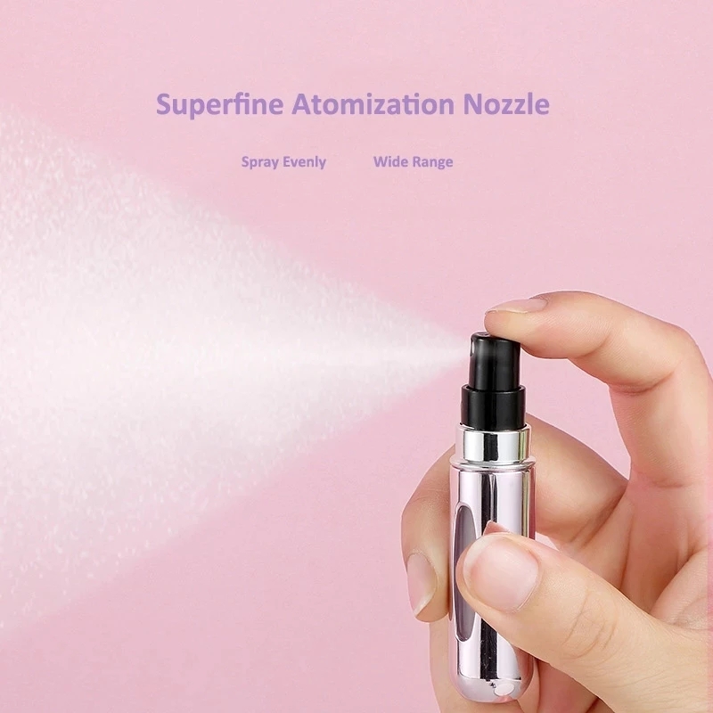 詰め替え可能な香水瓶,ミニ化粧品,空のスプレーボトル,トラベ - Fragrance Atomizer Pump のレビューと価格